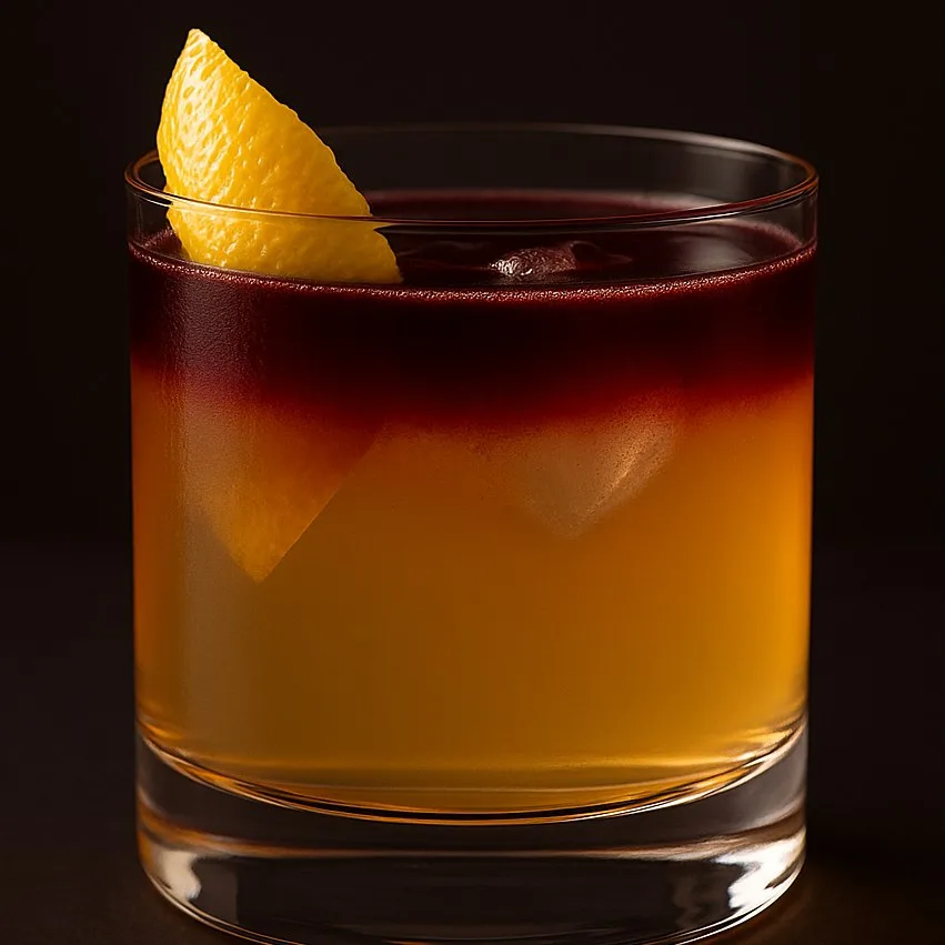Clarified New York Sour