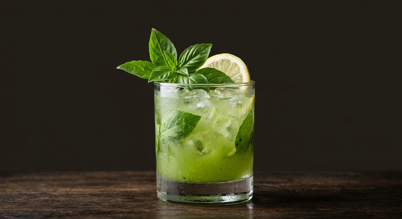 Gin Basil Smash